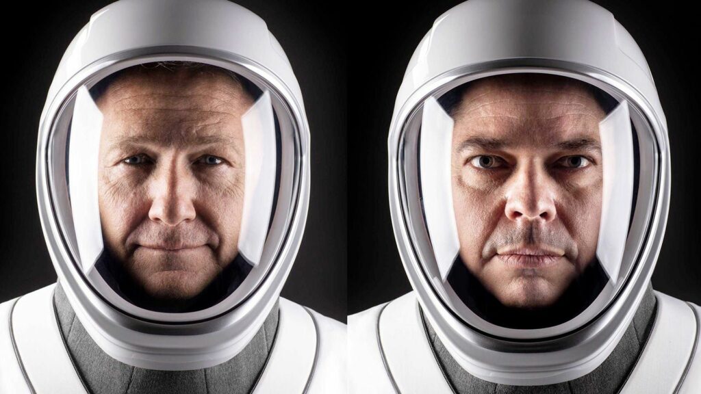 bob behnken and doug hurley spacex nasa