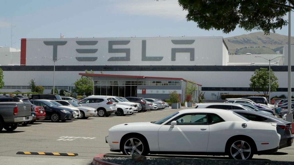 tesla fremont reopens