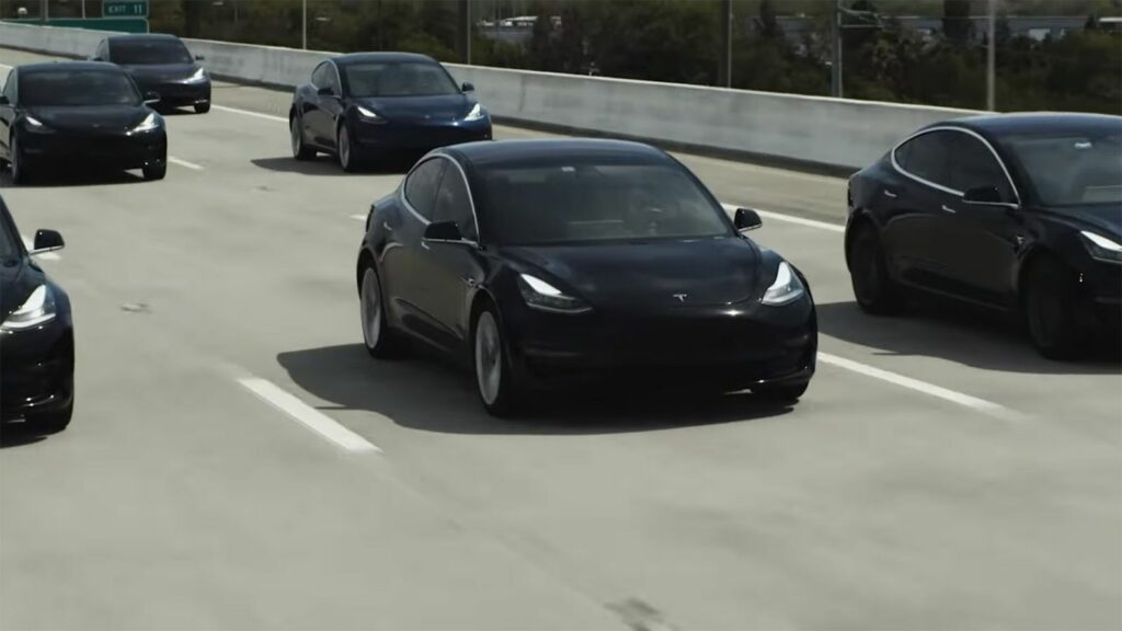 tesla porn autonomous trials