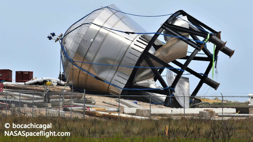 sn7 starship explodes