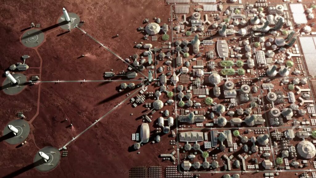 starship cargo to mars by 2022