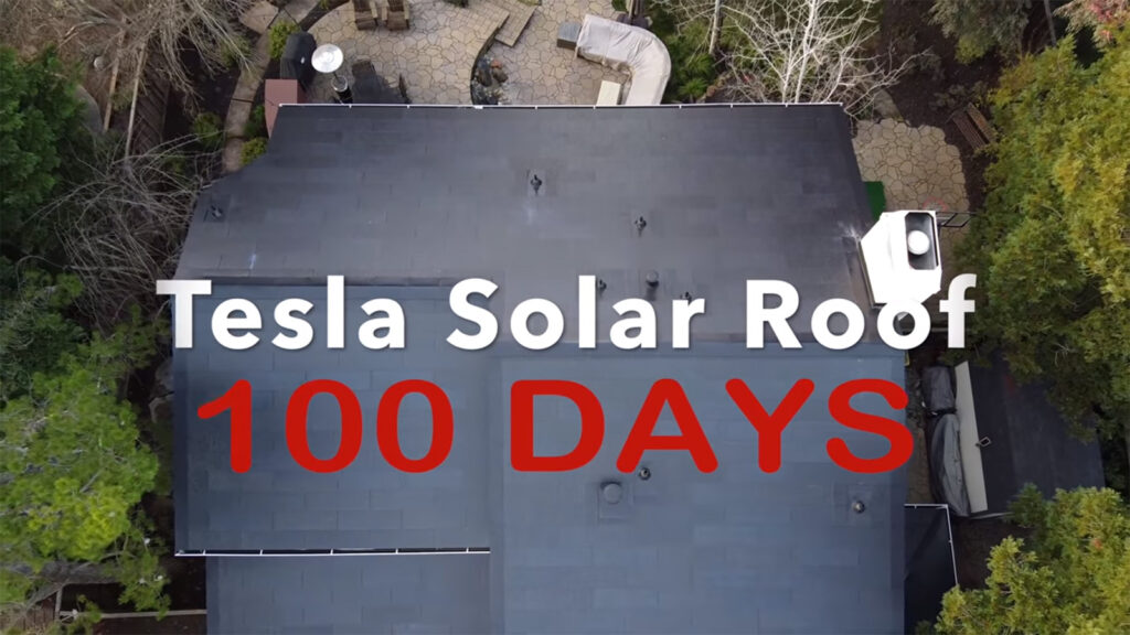 tesla solar 100 day review