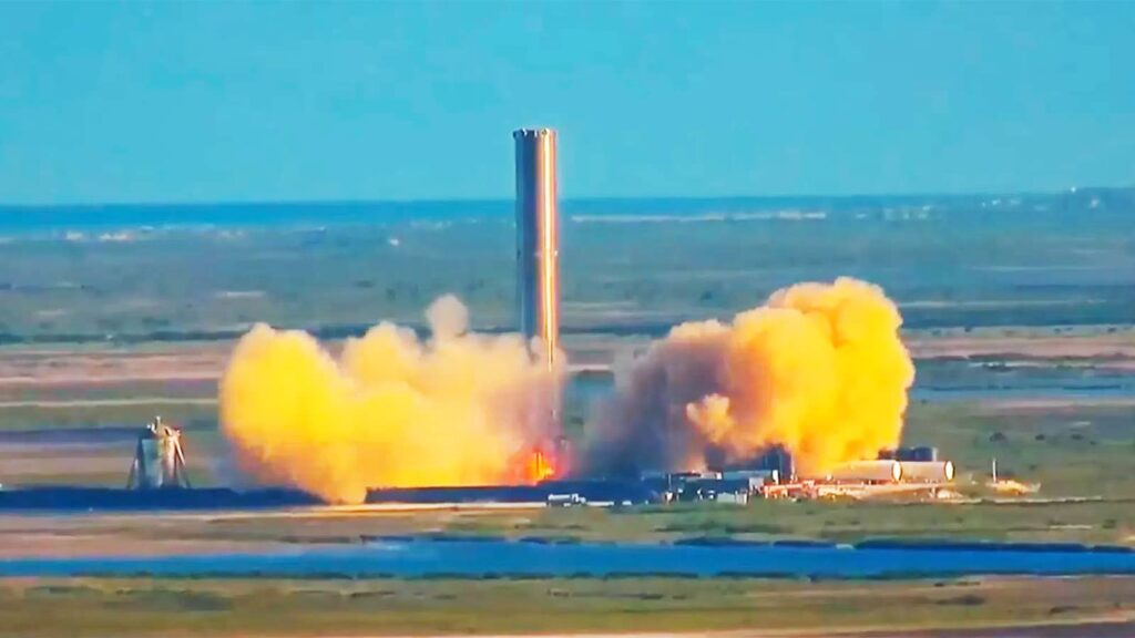 spacex bn3 static fire success
