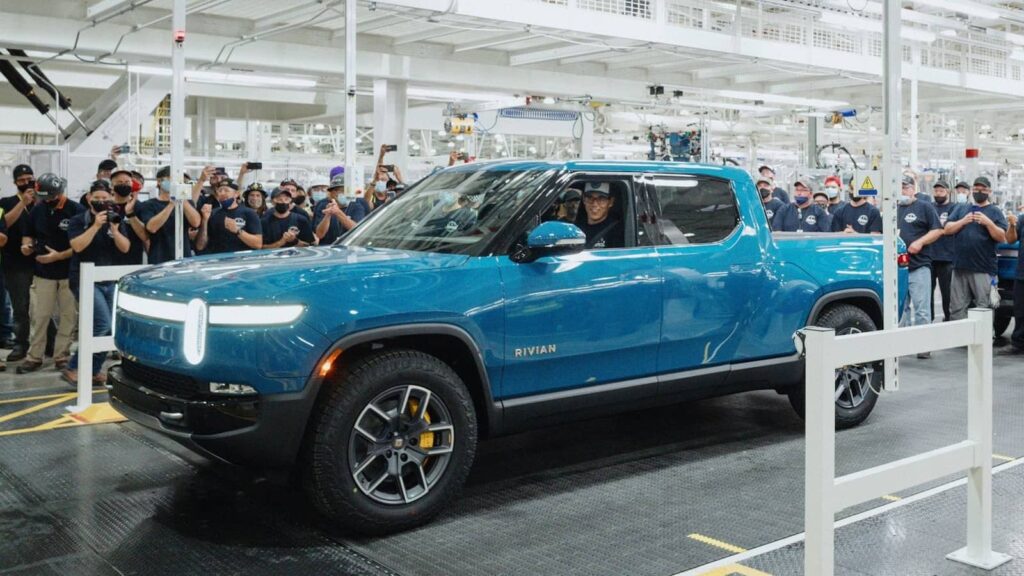 Rivian Cash Flow and Production